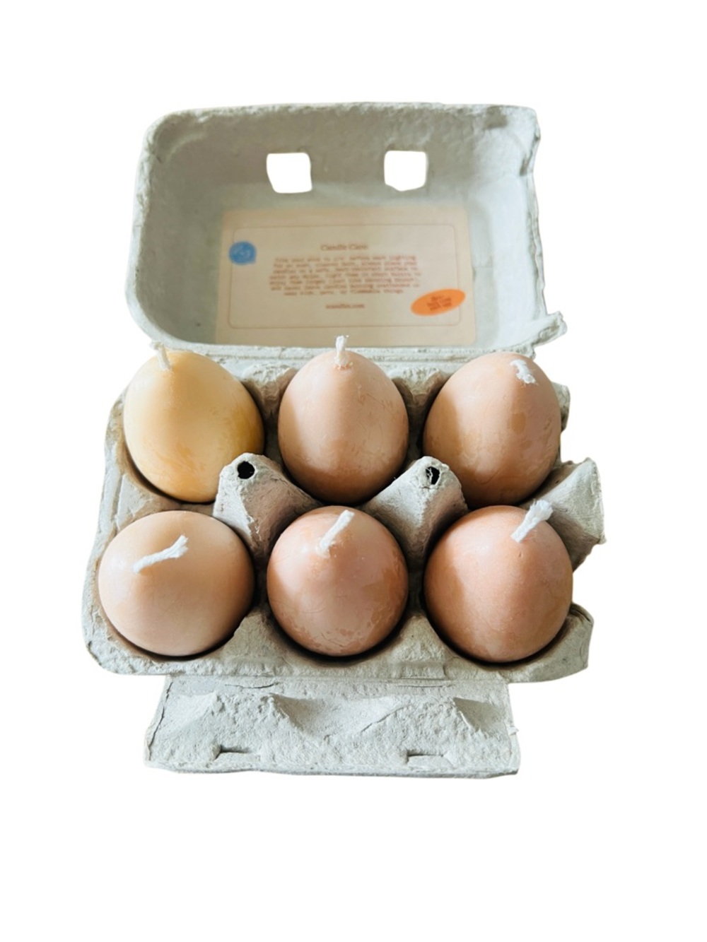scandles EGG CANDLES - 6 PACK BOX New